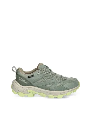 JACK WOLFSKIN Vojo Tour Texapore レースアップスニーカー グリーン - サムネイル1