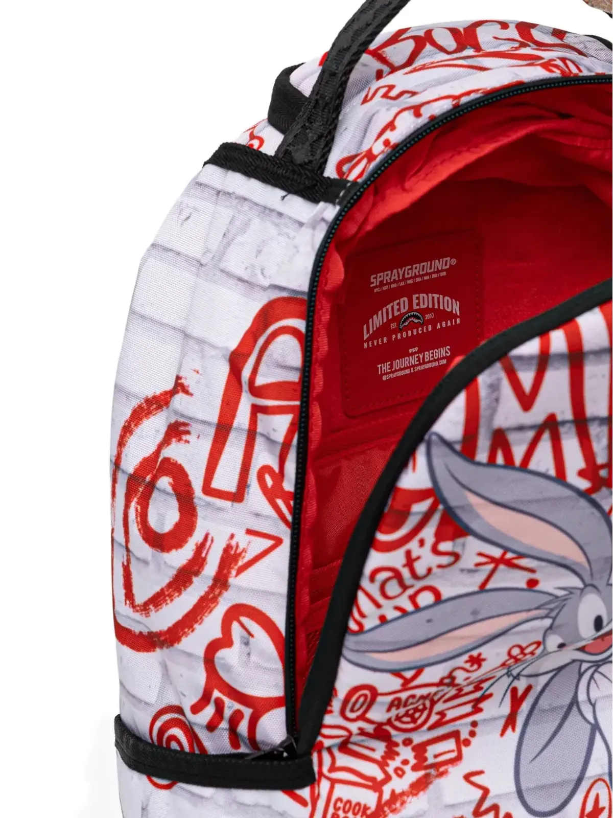 Sprayground ルーニー・テュンズ グラフィティプリント バックパック - 画像4