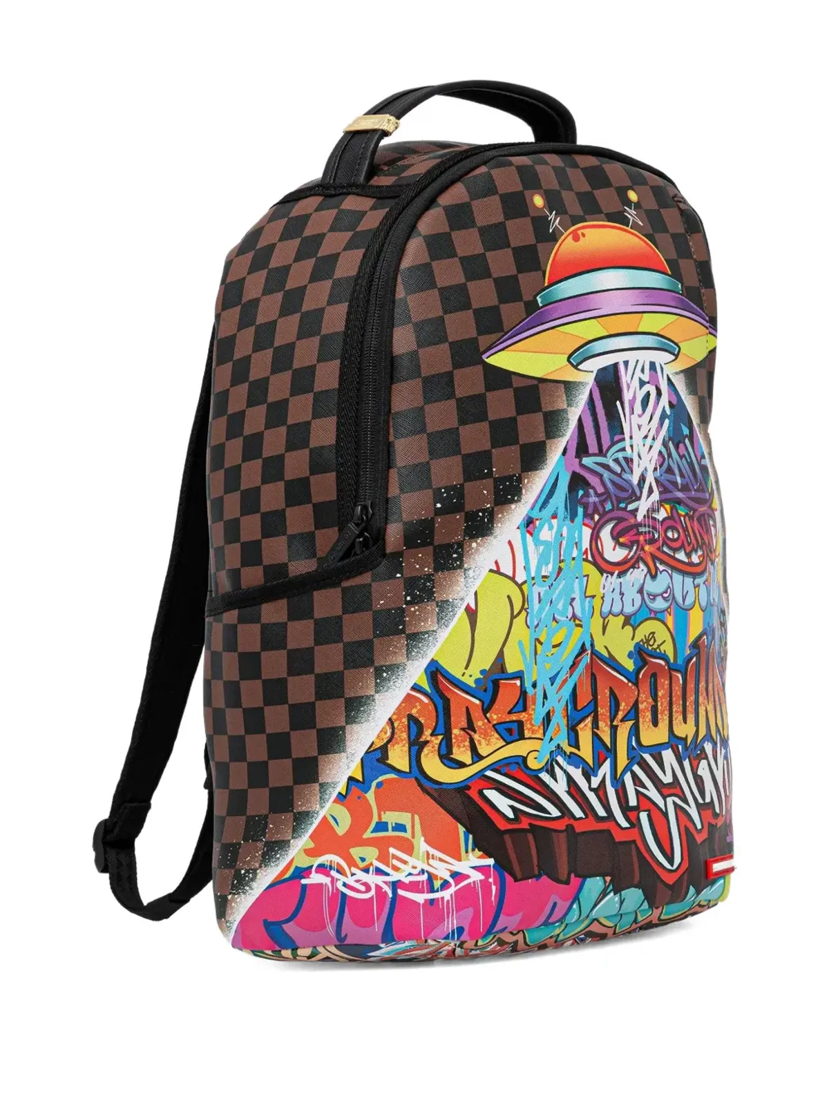 Sprayground チェック柄バックパック - 画像2