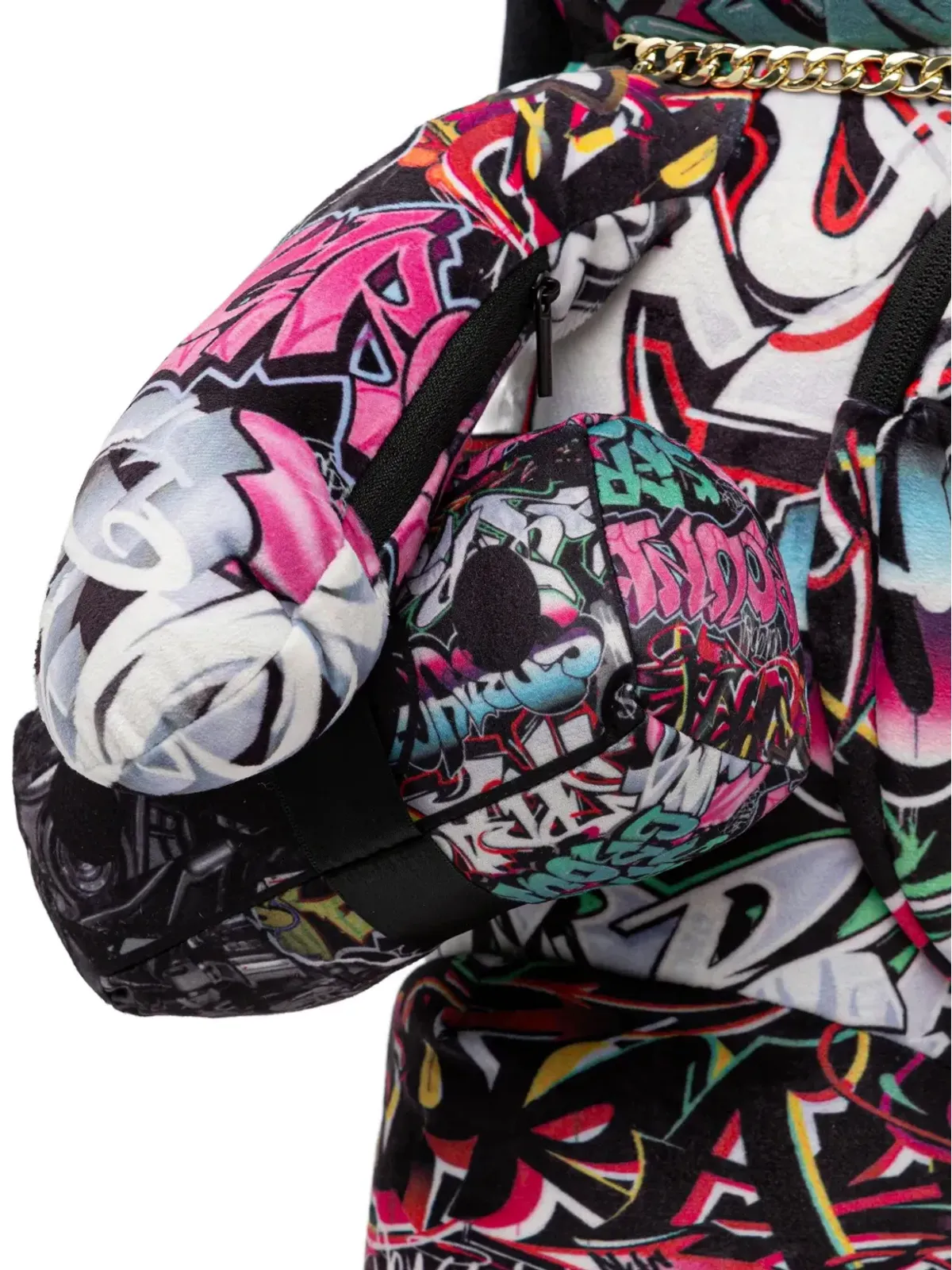 Sprayground グラフィティプリント・ベア型バックパック - 画像5