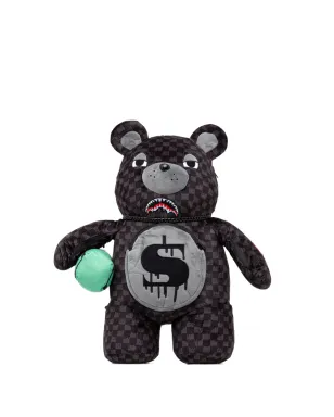 Sprayground チェック柄ベアー型バックパック - サムネイル1