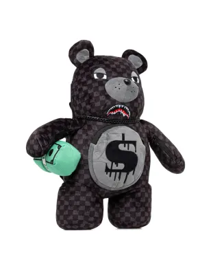Sprayground チェック柄ベアー型バックパック - サムネイル2