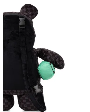 Sprayground チェック柄ベアー型バックパック - サムネイル3