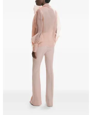 LITA COUTURE Ellise long-sleeve blouse - Pink - サムネイル3