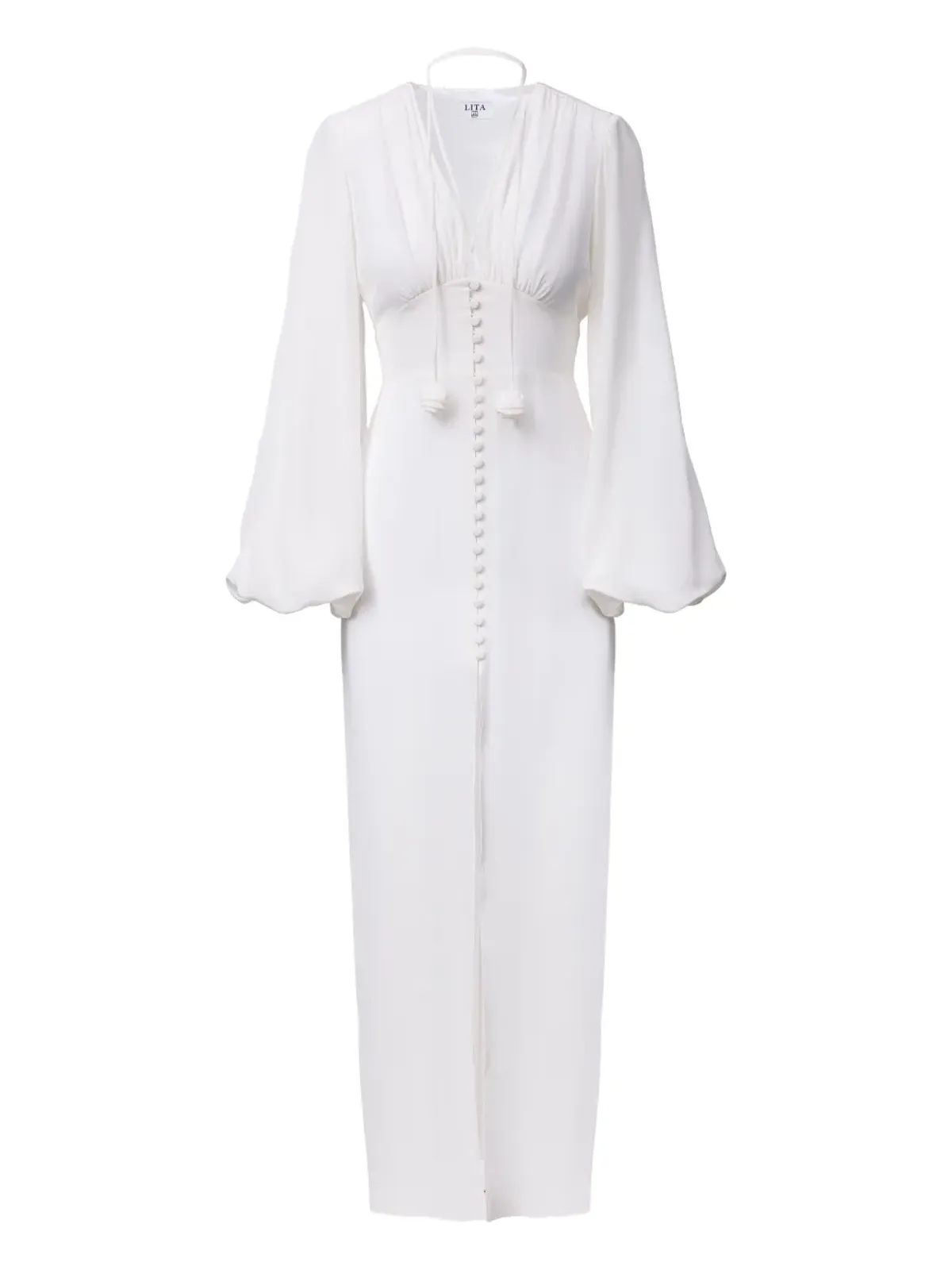 LITA COUTURE Maelle V-neck dress - 画像1
