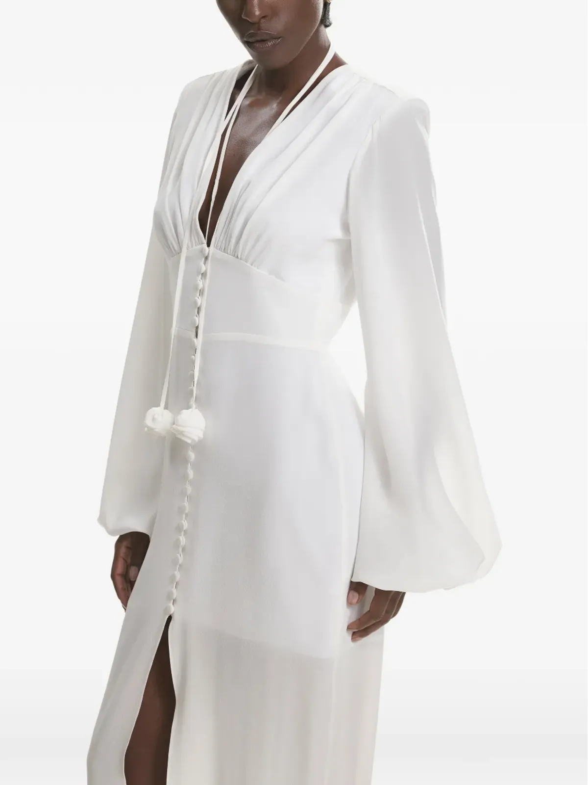 LITA COUTURE Maelle V-neck dress - 画像5