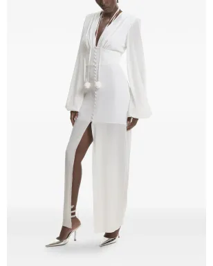 LITA COUTURE Maelle V-neck dress - サムネイル3