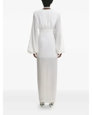LITA COUTURE Maelle V-neck dress - サムネイル4