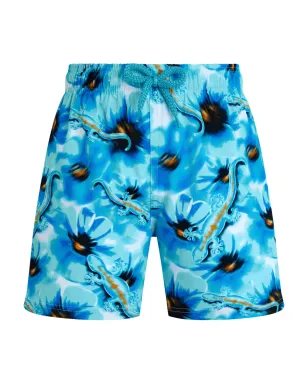 Vilebrequin Kids ゲッコープリント スイムショーツ - サムネイル1