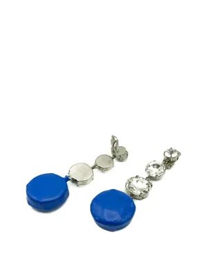 PUCCI Pre-Owned 1980s crystal shoulder earrings - Silver - サムネイル3
