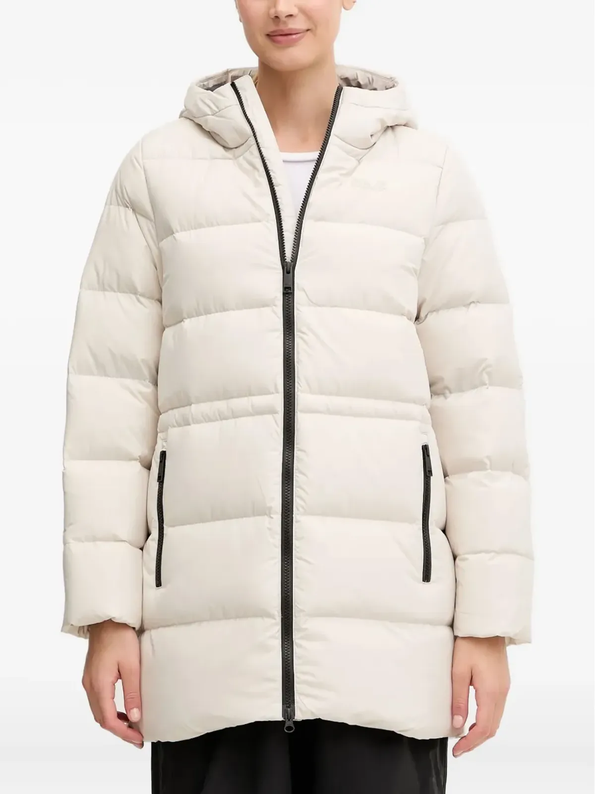 JACK WOLFSKIN フローズンパレス フード付きコート - 画像1
