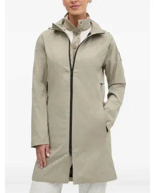 JACK WOLFSKIN Wellsee フード付きトレンチコート - サムネイル1