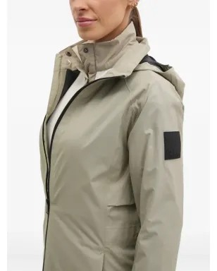 JACK WOLFSKIN Wellsee フード付きトレンチコート - サムネイル5