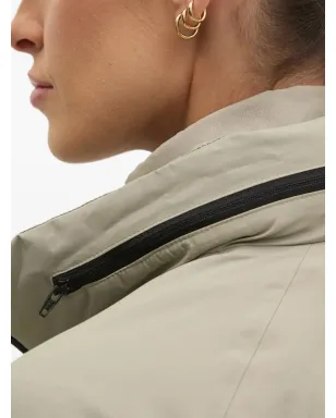 JACK WOLFSKIN Wellsee フード付きトレンチコート - サムネイル4