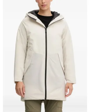 JACK WOLFSKIN フロストヘイブン フード付きジップファスナー コート - サムネイル1