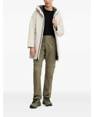 JACK WOLFSKIN フロストヘイブン フード付きジップファスナー コート - サムネイル2