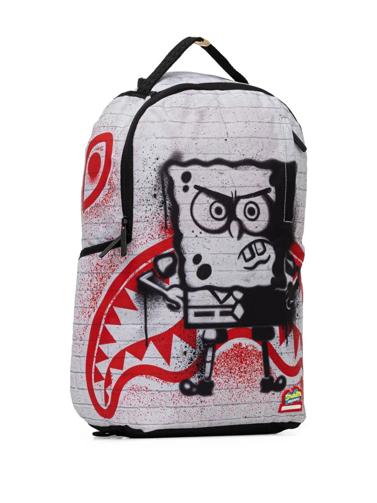 Sprayground スポンジボブプリントバックパック（ホワイト） - 画像2