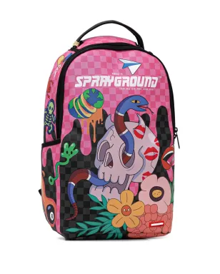 Sprayground グラフィックプリントバックパック ピンク - サムネイル2