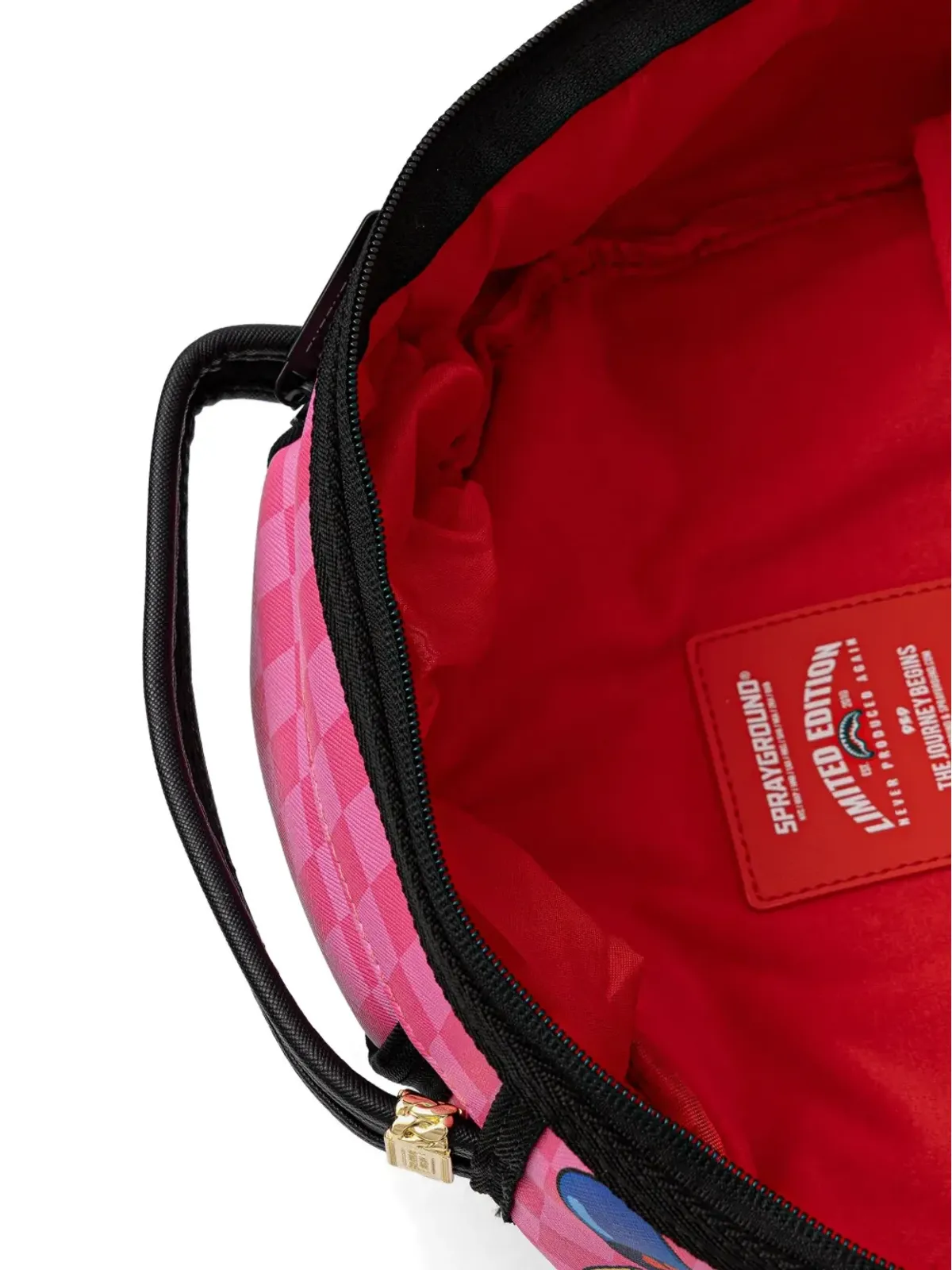 Sprayground グラフィックプリントバックパック ピンク - 画像4