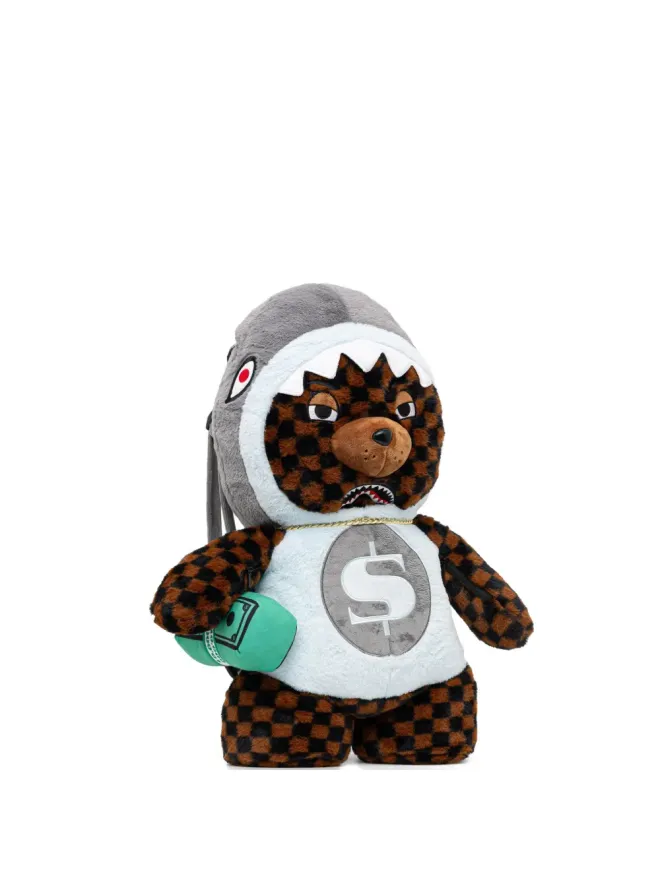 Sprayground Sprayground ベア形ダラー・ディテールバックパック（ブラウン）の商品画像