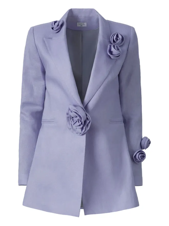 LITA COUTURE LITA COUTURE ノール ブレザー - Purpleの商品画像
