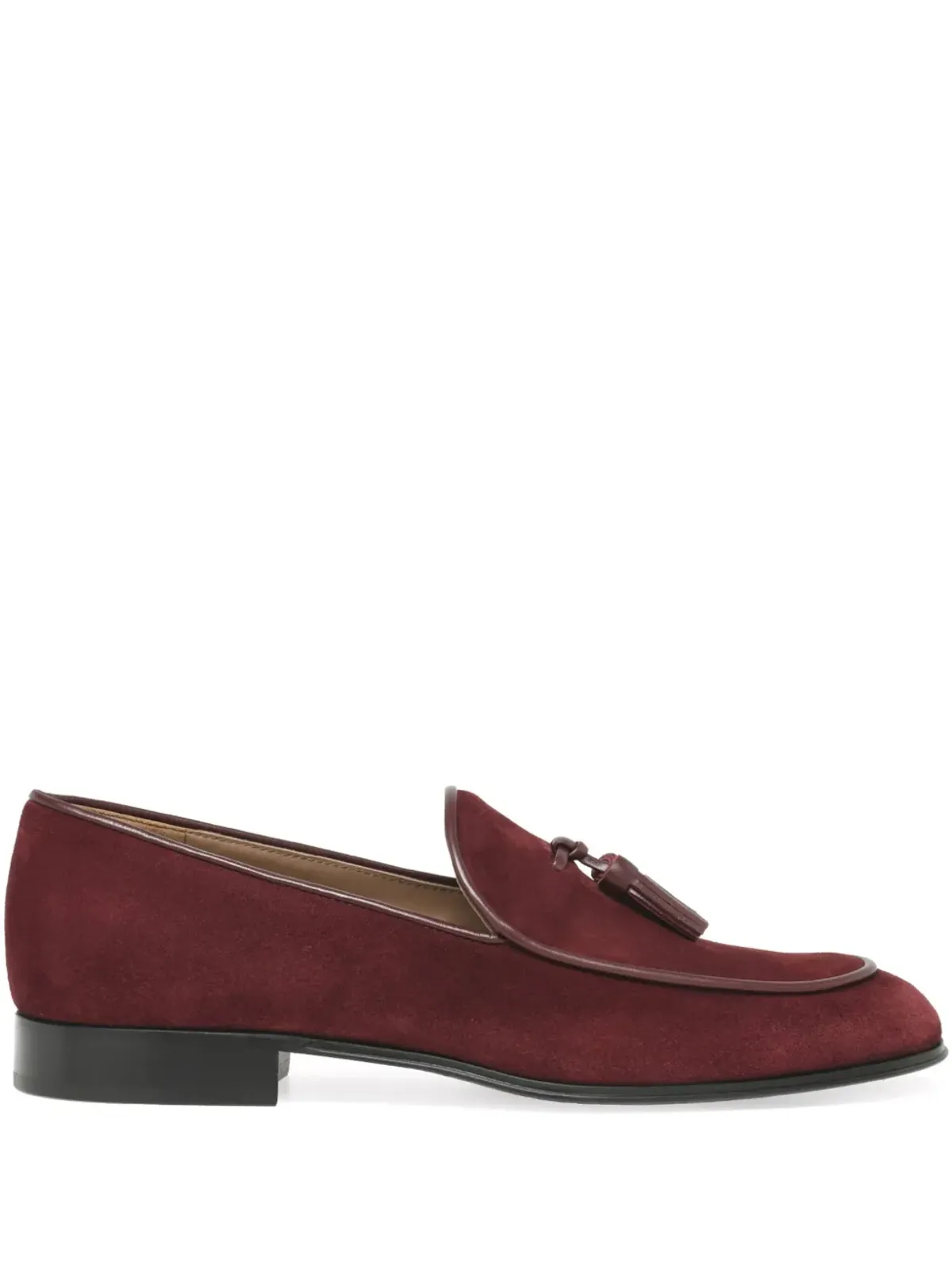 Gianvito Rossi ジュリオ ローファー レッド - 画像1