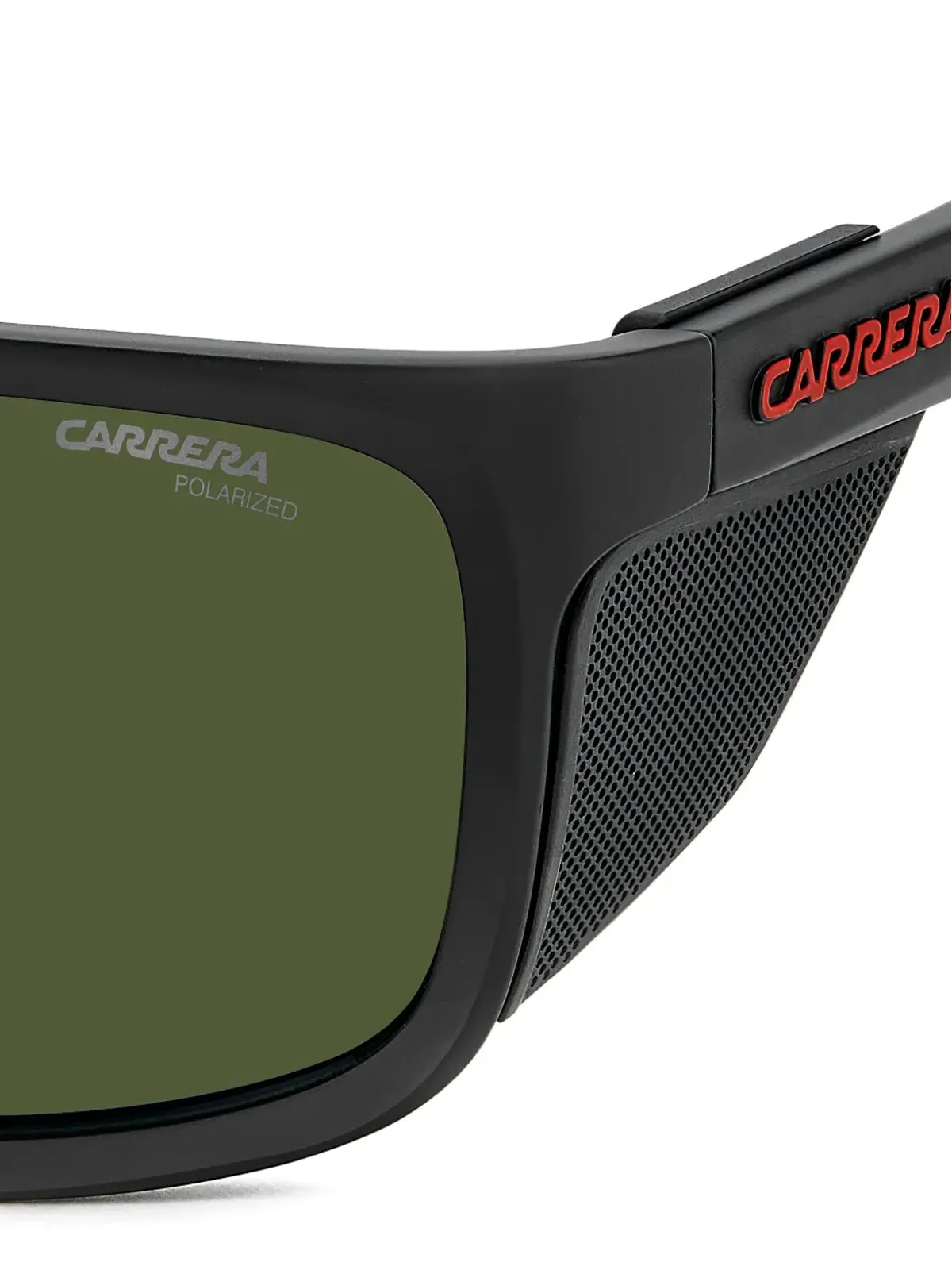 Carrera 長方形サングラス ブラック - 画像3