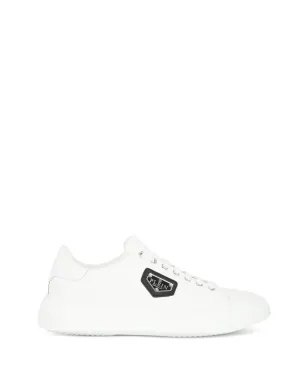 Philipp Plein アイコニック レザー スニーカー - サムネイル1