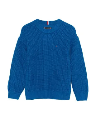 Tommy Hilfiger Junior 刺繍ロゴセーター - サムネイル1