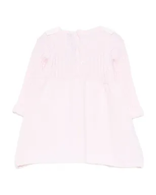 Little Bear ピンクのフリルカラー ボタン留めワンピース - サムネイル2