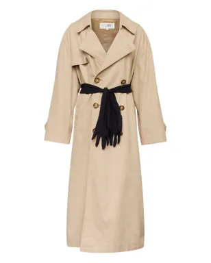 MM6 Maison Margiela ダブルブレスト トレンチコート - サムネイル1