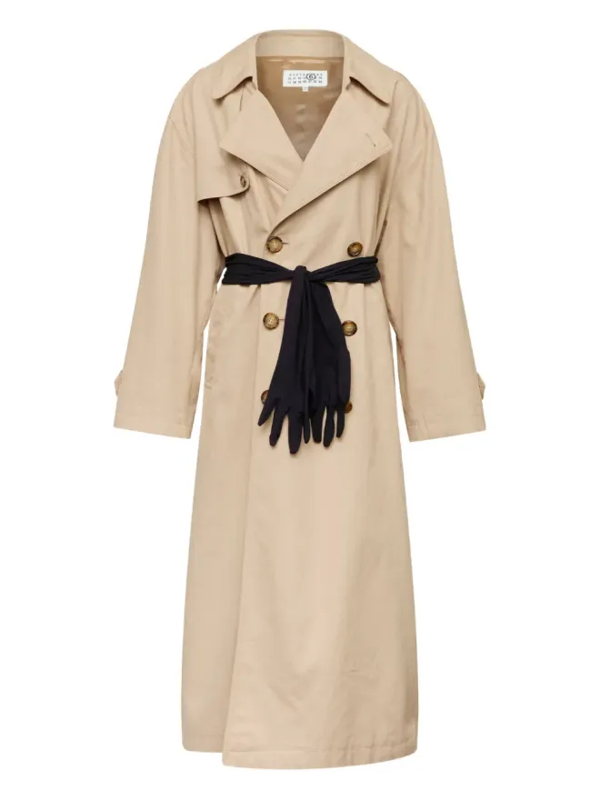 MM6 Maison Margiela MM6 Maison Margiela ダブルブレスト トレンチコートの商品画像