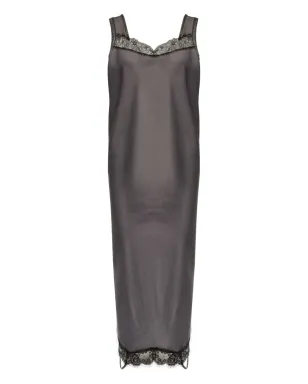 MM6 Maison Margiela レーストリム ミディドレス - サムネイル1