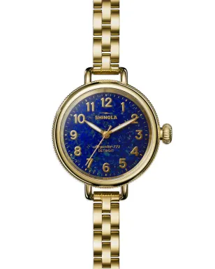 Shinola Birdy 34mm ウォッチ - ブルー - サムネイル1