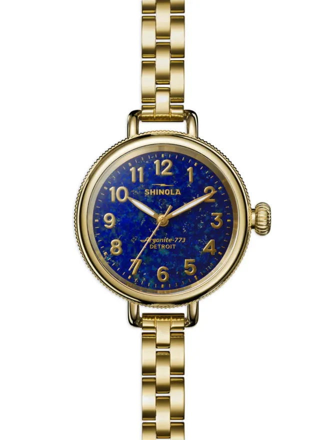 Shinola Shinola Birdy 34mm ウォッチ - ブルーの商品画像