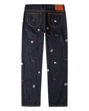 EVISU 刺繍デニムジーンズ - サムネイル3