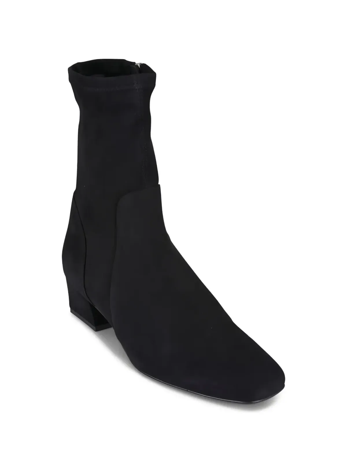 Aquatalia Stassi square-toe sock boots - Black - 画像2
