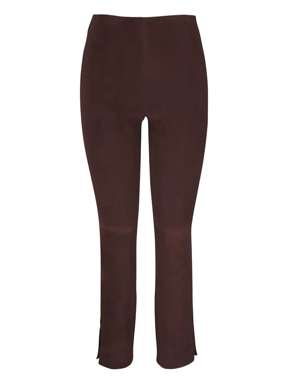Vince スエード素材のスプリットヘムパンツ - 画像2