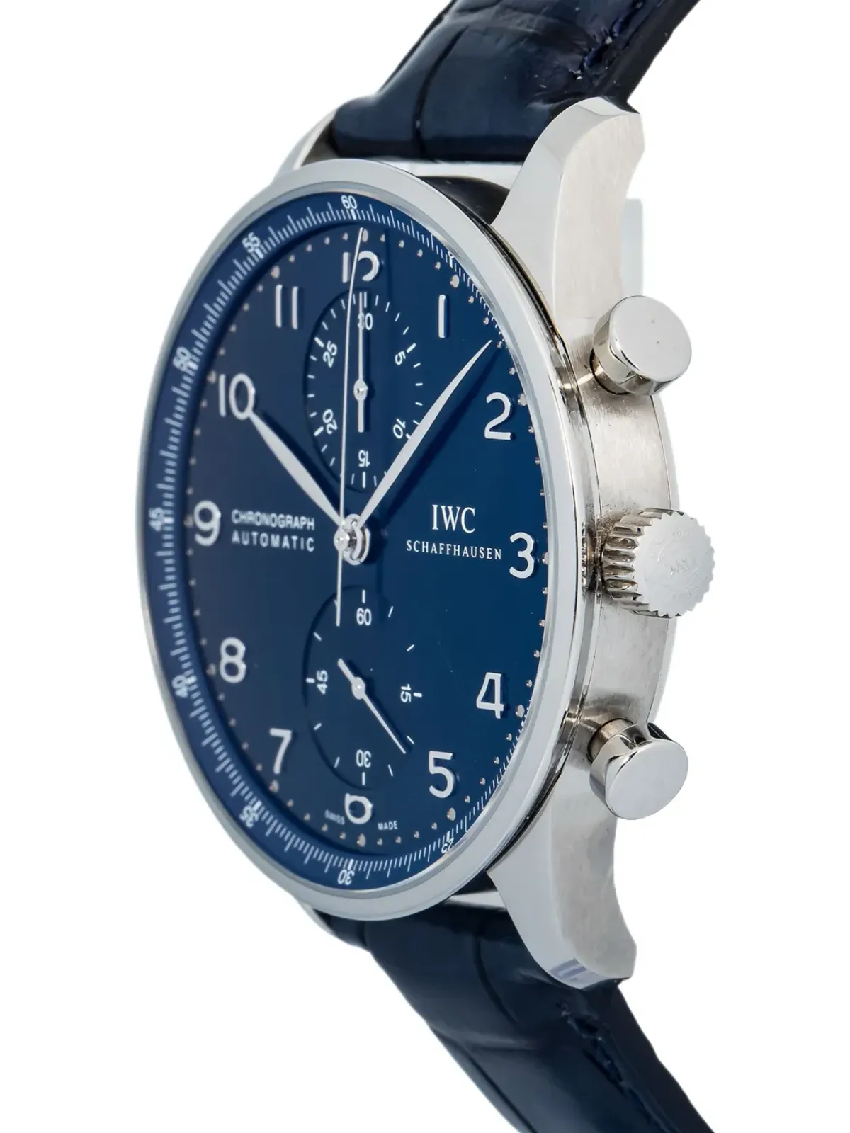 IWC Schaffhausen ポルトギーゼ クロノグラフ - ブルー - 画像3