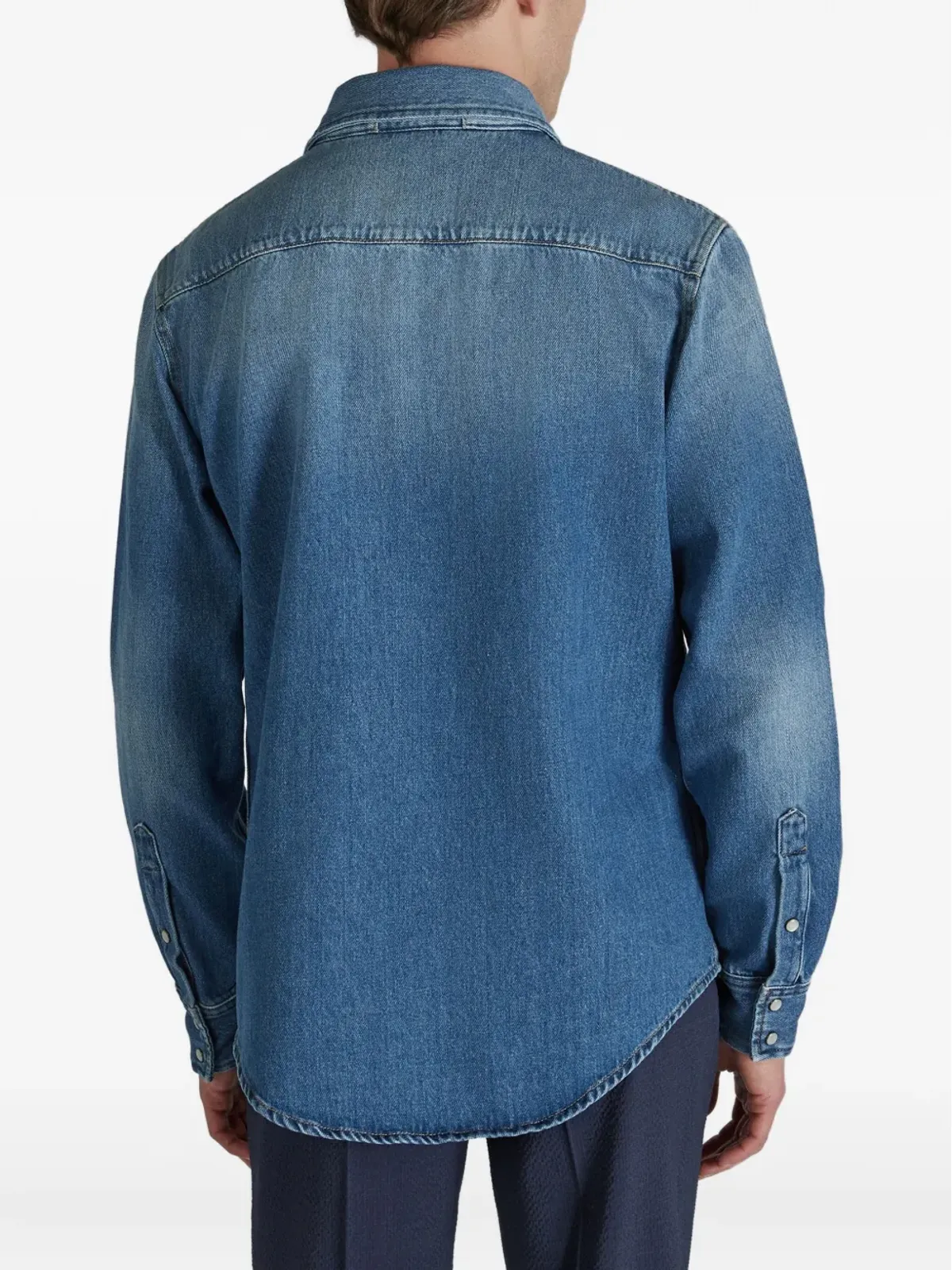 Glanshirt ポケット付きオーバーシャツ - 画像4