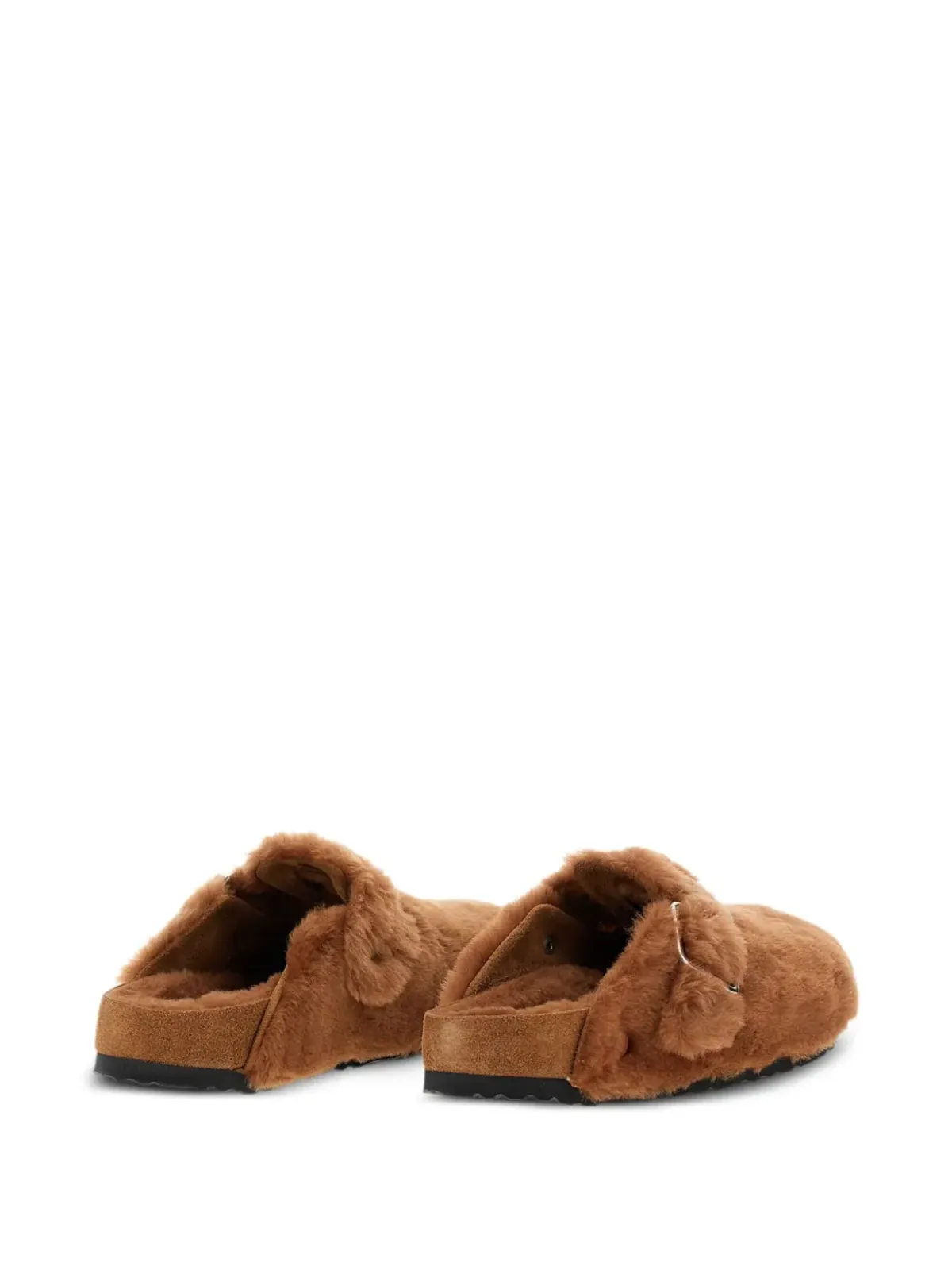 BIRKENSTOCK 1774 ラムシアリング バックルストラップ ミュール - 画像2