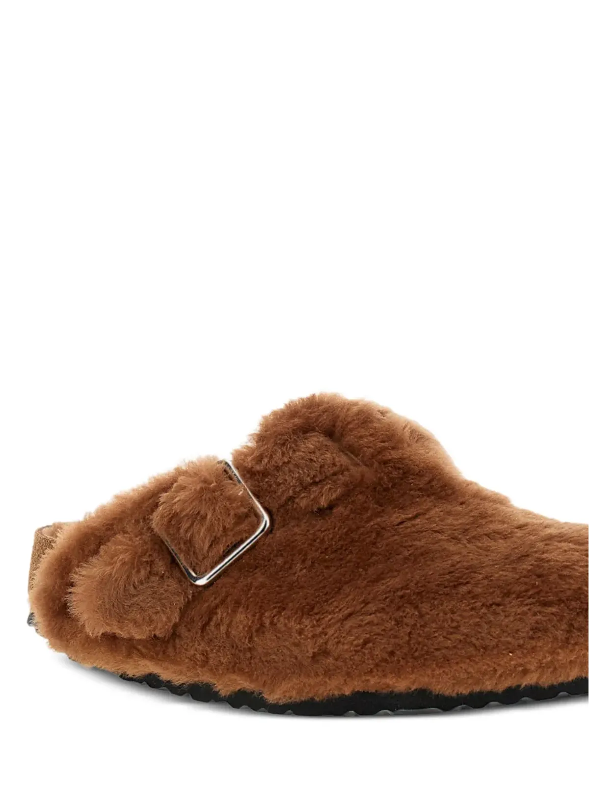 BIRKENSTOCK 1774 ラムシアリング バックルストラップ ミュール - 画像3