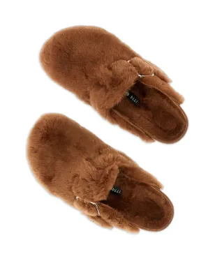 BIRKENSTOCK 1774 ラムシアリング バックルストラップ ミュール - サムネイル4