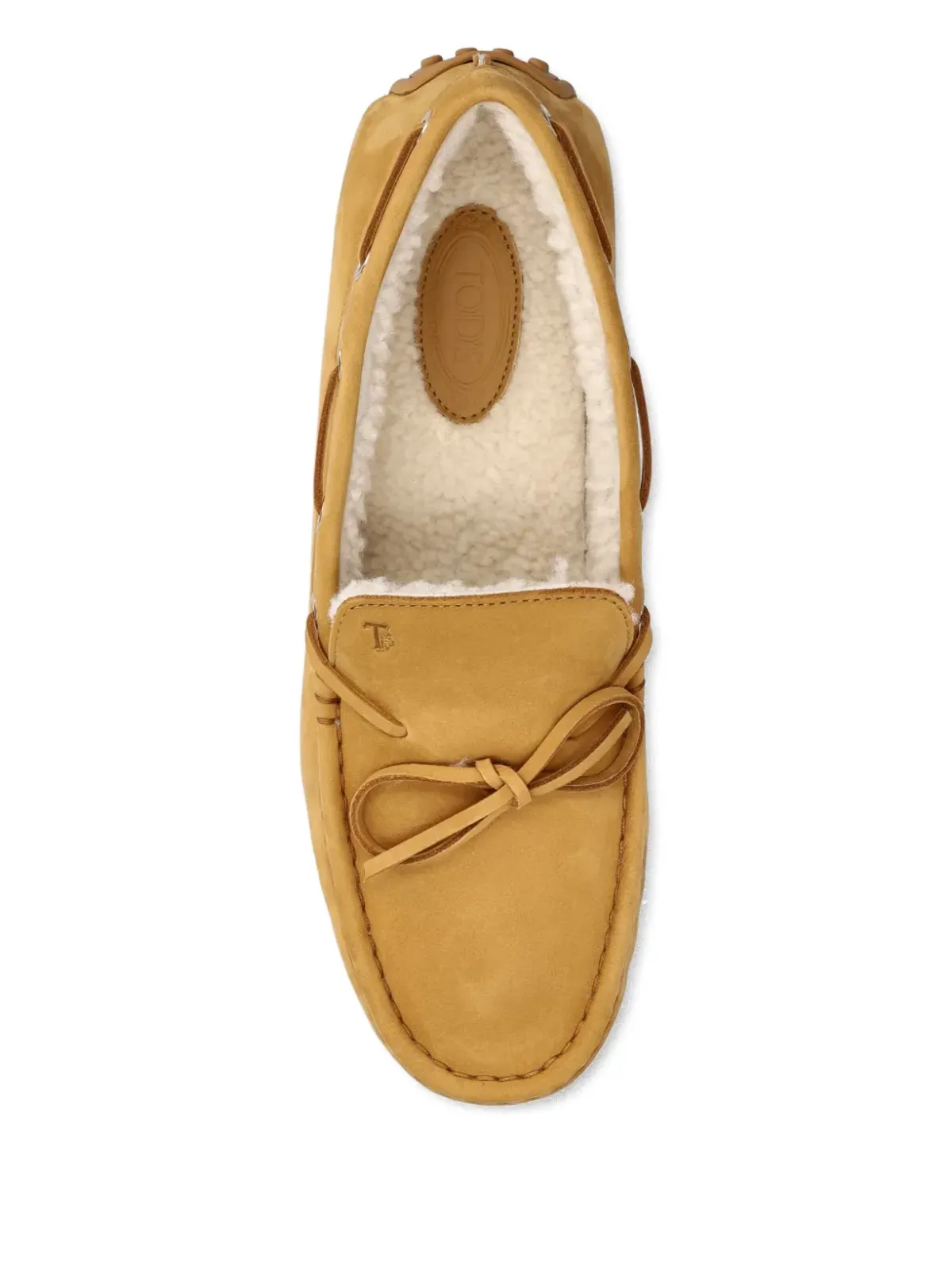 Tod's City Gommino ヌバック ローファー - ネュートラルカラー - 画像3