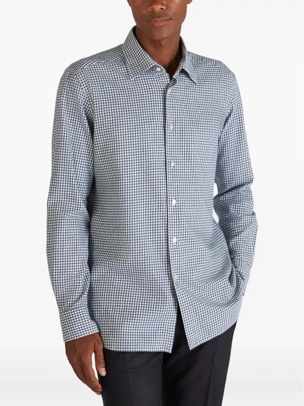 Glanshirt チェック柄フランネルシャツ - 画像3