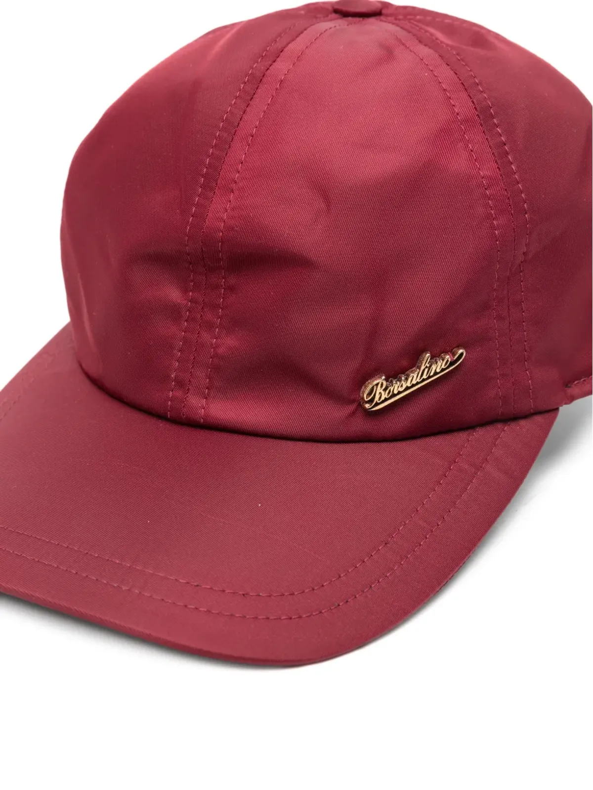 Borsalino ロゴアップリケキャップ - 画像2