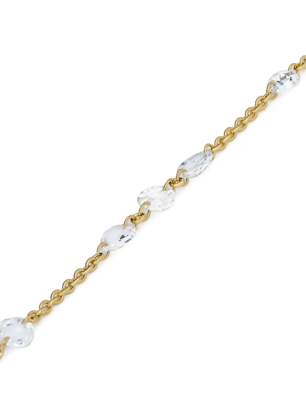 Jewels Aficionado 18Kイエローゴールド ローズカットダイヤモンド ハンドチェーン ブレスレット - 画像3