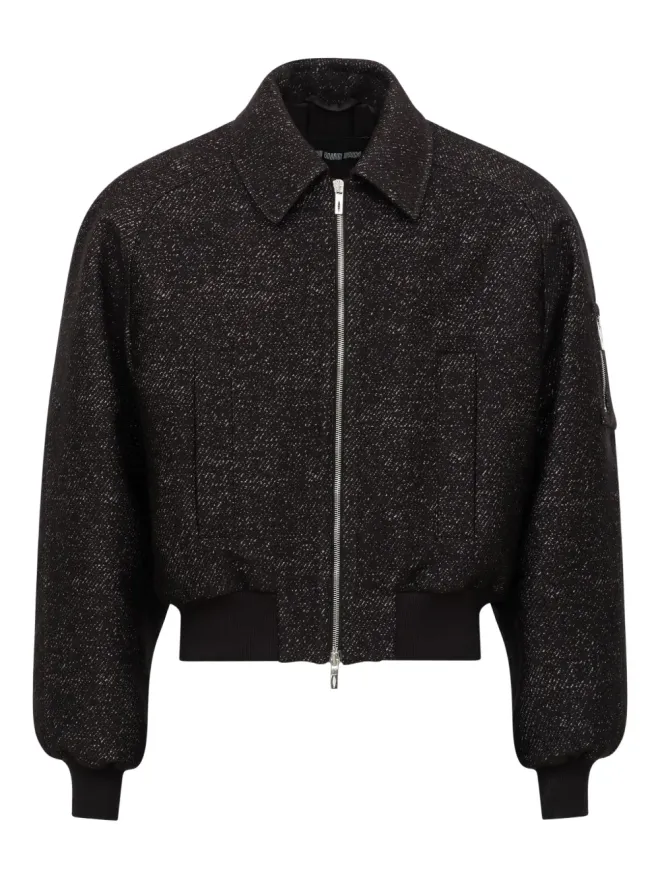 LGN Louis Gabriel Nouchi LGN LOUIS GABRIEL NOUCHI ジップファスナー付きボンバー ジャケットの商品画像