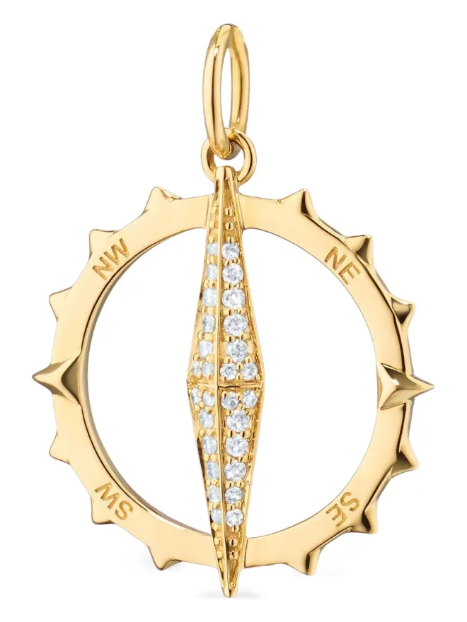 MONICA RICH KOSANN MONICA RICH KOSANN アドベンチャー コンパス ダイヤモンド ペンダントの商品画像