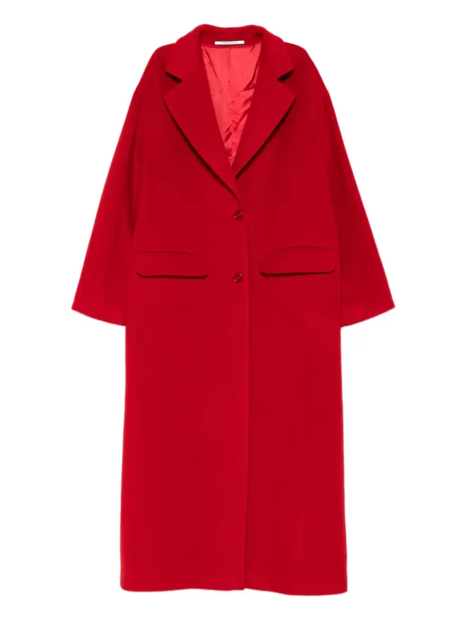 Tagliatore Tagliatore ノッチド・ラペル付き シングルブレスト コート - レッドの商品画像